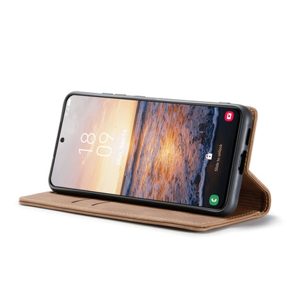 For Samsung Galaxy S23+ 5G CaseMe 013 Multifunctional Horizontal Flip Leather Phone Case(Brown) - Galaxy S23+ 5G Cases by CaseMe | Online Shopping South Africa | PMC Jewellery | Buy Now Pay Later Mobicred