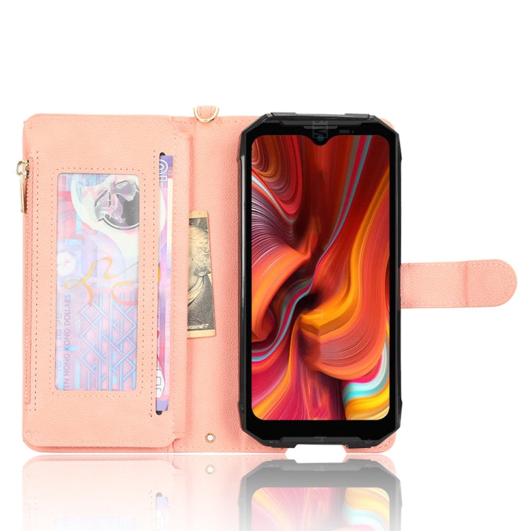 For Doogee S96 Pro Litchi Texture Zipper Leather Phone Case(Pink) - Doogee Cases by PMC Jewellery | Online Shopping South Africa | PMC Jewellery | Buy Now Pay Later Mobicred