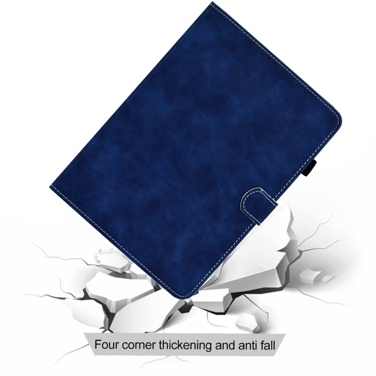For Amazon Kindle Youth Version 2022 Cowhide Texture Smart Leather Tablet Case(Blue) - Amazon by PMC TechLife | Online Shopping South Africa | PMC TechLife | Buy Now Pay Later Mobicred