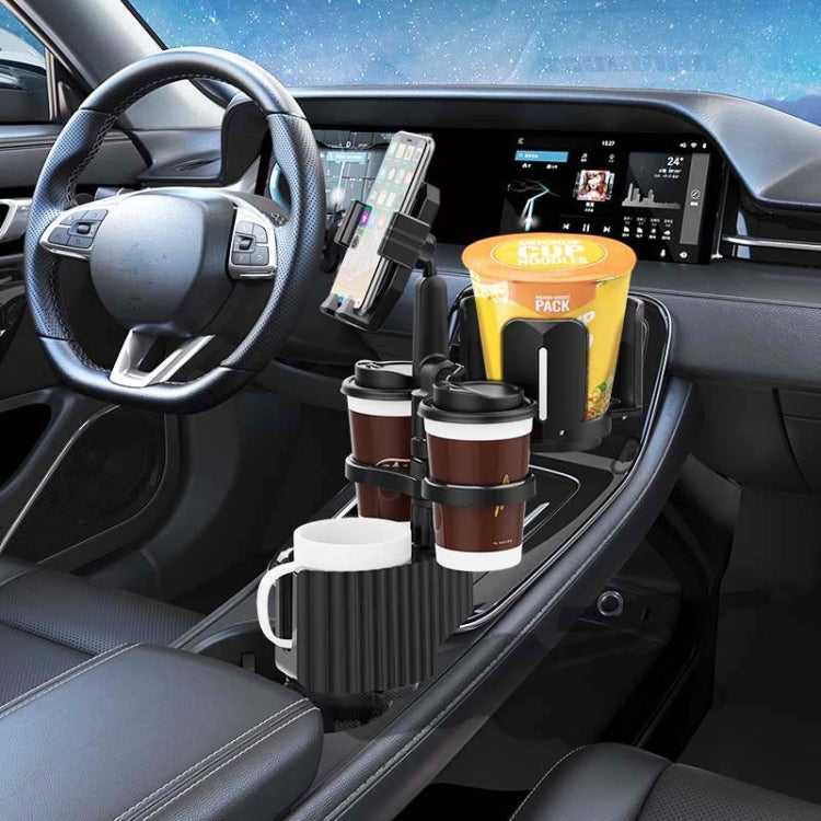 A08 Car Drink Water Cup Mobile Phone Holder(Green) - Car Drink Holders by PMC TechLife | Online Shopping South Africa | PMC TechLife | Buy Now Pay Later Mobicred