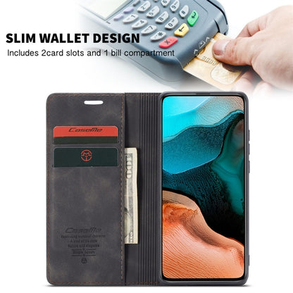 For Xiaomi Redmi K30 Pro CaseMe-013 Multifunctional Horizontal Flip Leather Case with Card Slot & Holder & Wallet(Black) - Xiaomi Cases by CaseMe | Online Shopping South Africa | PMC Jewellery | Buy Now Pay Later Mobicred