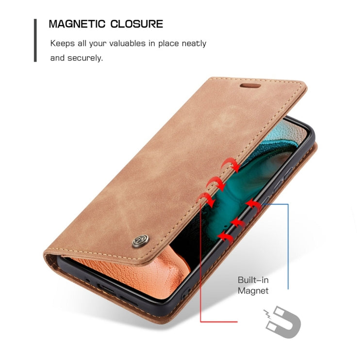 For Xiaomi Redmi K30 Pro CaseMe-013 Multifunctional Horizontal Flip Leather Case with Card Slot & Holder & Wallet(Brown) - Xiaomi Cases by CaseMe | Online Shopping South Africa | PMC Jewellery | Buy Now Pay Later Mobicred