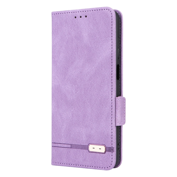 For Ulefone Note 14 Magnetic Clasp Leather Phone Case(Purple) - Ulefone Cases by PMC Jewellery | Online Shopping South Africa | PMC Jewellery | Buy Now Pay Later Mobicred