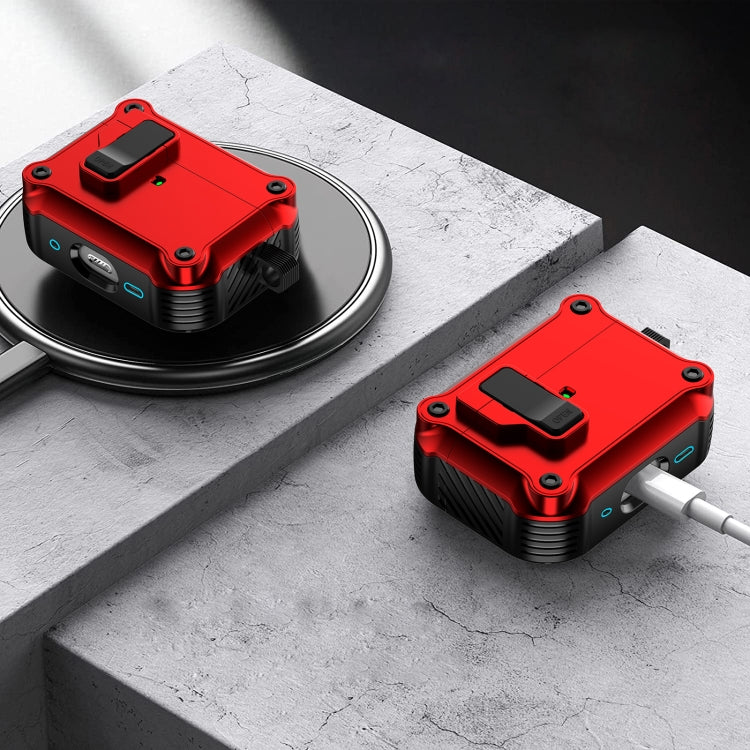 For AirPods Pro 2 Eagle Shockproof Earphone Protective Case with Switch(Green) - For AirPods Pro 2 by PMC Jewellery | Online Shopping South Africa | PMC Jewellery | Buy Now Pay Later Mobicred