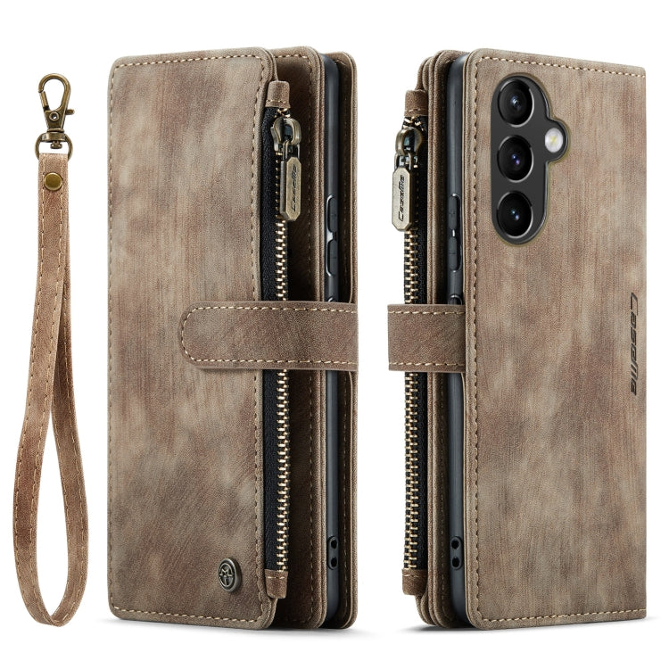 For Samsung Galaxy A54 CaseMe C30 Multifunctional Phone Leather Phone Case(Brown) - Galaxy Phone Cases by CaseMe | Online Shopping South Africa | PMC Jewellery
