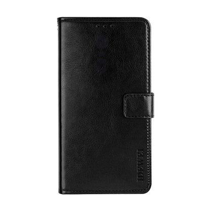 For Oukitel C15 Pro idewei  Crazy Horse Texture Horizontal Flip Leather Case with Holder & Card Slots & Wallet(Black) - More Brand by idewei | Online Shopping South Africa | PMC Jewellery | Buy Now Pay Later Mobicred