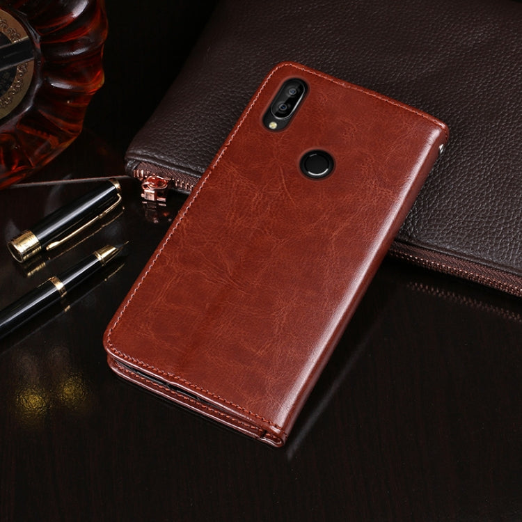 For Oukitel C16 Pro idewei  Crazy Horse Texture Horizontal Flip Leather Case with Holder & Card Slots & Wallet(Red) - More Brand by idewei | Online Shopping South Africa | PMC Jewellery | Buy Now Pay Later Mobicred