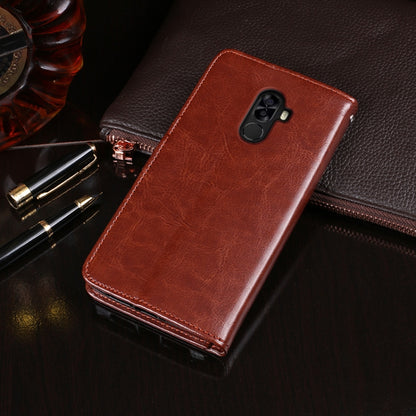 For Ulefone S8 Pro idewei  Crazy Horse Texture Horizontal Flip Leather Case with Holder & Card Slots & Wallet(Brown) - More Brand by idewei | Online Shopping South Africa | PMC Jewellery | Buy Now Pay Later Mobicred