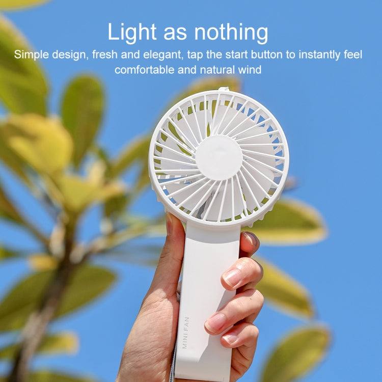 WT-F58 Hanging Neck Handheld Electric Fan(White) - Electric Fans by PMC Jewellery | Online Shopping South Africa | PMC Jewellery | Buy Now Pay Later Mobicred