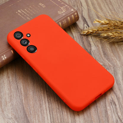 For Samsung Galaxy A34 5G Pure Color Liquid Silicone Shockproof Phone Case(Red) - Galaxy Phone Cases by PMC Jewellery | Online Shopping South Africa | PMC Jewellery