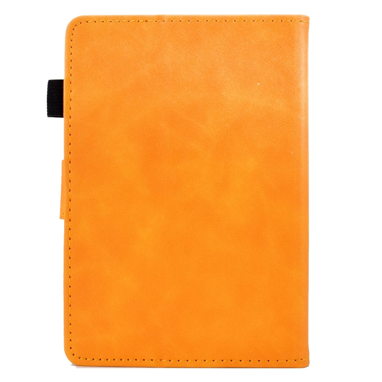 For Amazon Kindle Paperwhite 5 Peony Butterfly Embossed Leather Smart Tablet Case(Khaki) - Amazon by PMC TechLife | Online Shopping South Africa | PMC TechLife | Buy Now Pay Later Mobicred