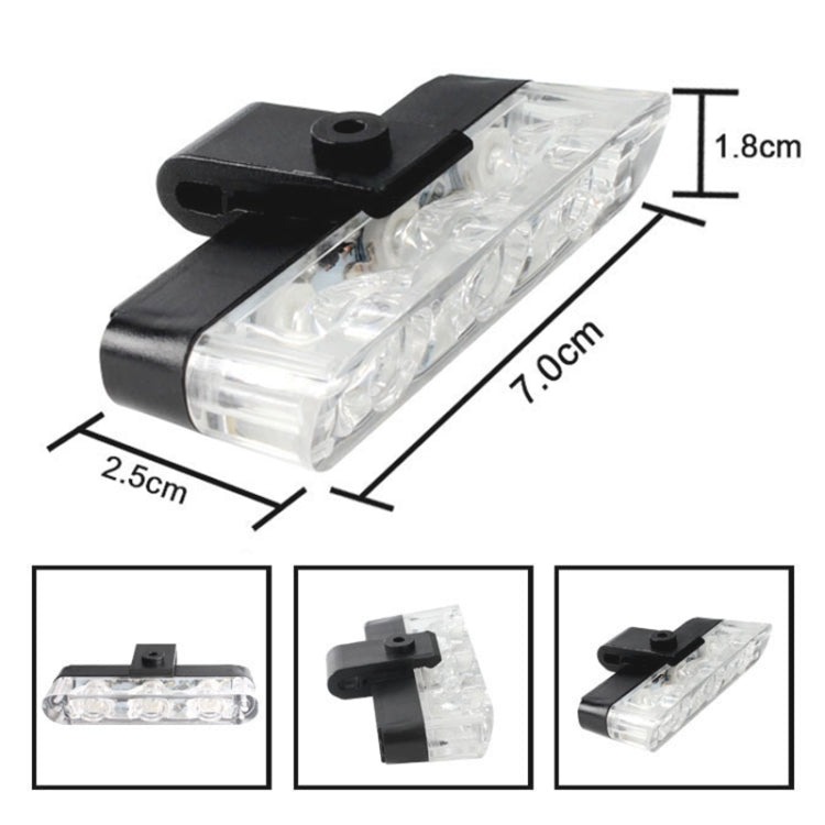 4 in 1 Car 12LEDs Grille Flash Lights Warning Lights with Wireless Remote Control, Color:Blue - free shipping - PMC TechLife - Order now!