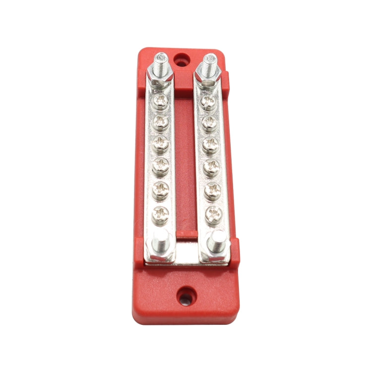 CP-3109-01 150A 12-48V RV Yacht Double-row 6-way Busbar(Red) - Booster Cable & Clip by PMC Jewellery | Online Shopping South Africa | PMC Jewellery | Buy Now Pay Later Mobicred