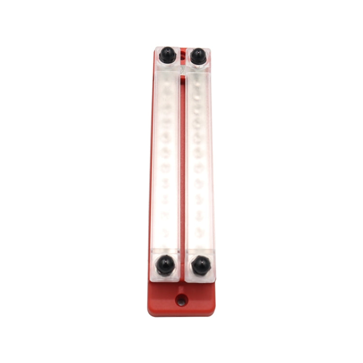 CP-3109-02 150A 12-48V RV Yacht Double-row 12-way Busbar(Red) - Booster Cable & Clip by PMC Jewellery | Online Shopping South Africa | PMC Jewellery | Buy Now Pay Later Mobicred