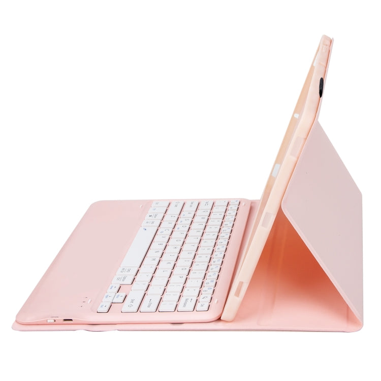 For Honor Pad V8 Pro AHV8 Ultrathin Detachable Bluetooth Keyboard Leather Tablet Case(Pink) - Others Keyboard by PMC TechLife | Online Shopping South Africa | PMC TechLife