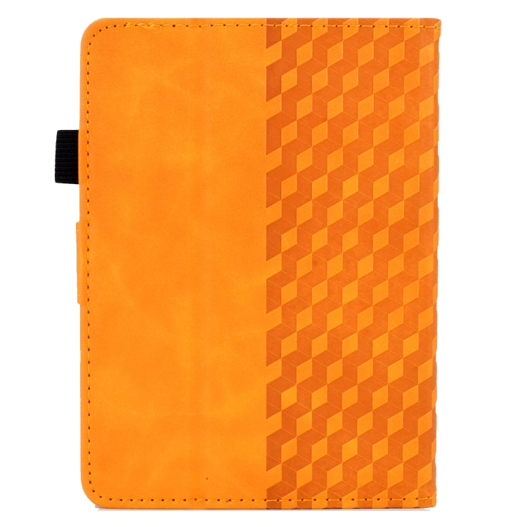 For Amazon Kindle PaperWhite 4 / 3 / 2 / 1 Rhombus Embossed Leather Tablet Case(Khaki) - free shipping - PMC TechLife - Order now!