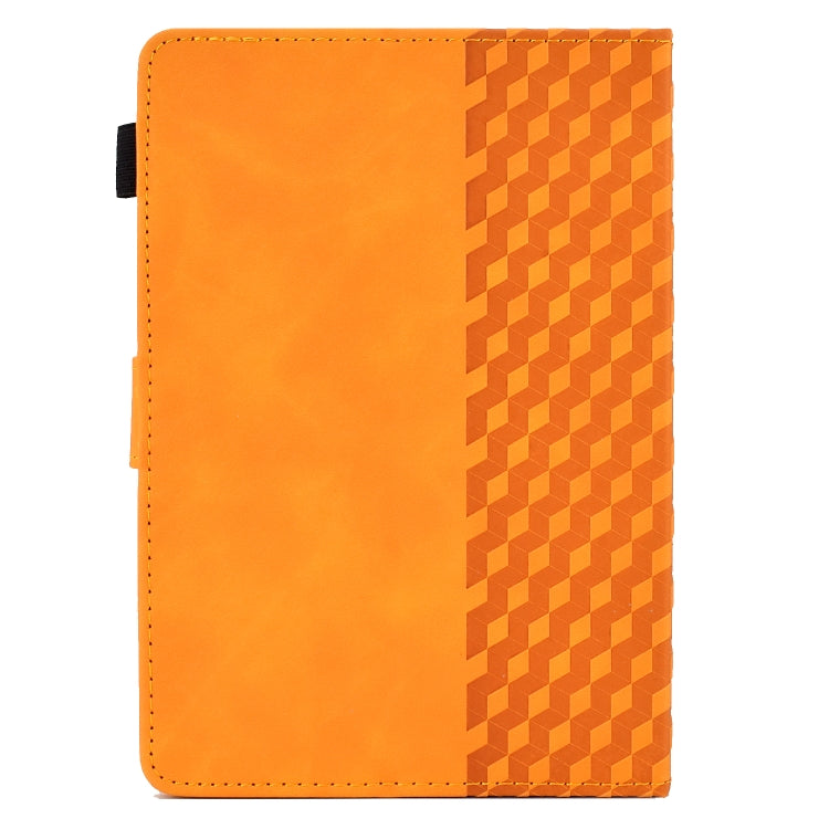 For 10.0 inch Universal Tablet Rhombus Embossed Leather Case(Khaki) - 10 - 11 inch by PMC TechLife | Online Shopping South Africa | PMC TechLife | Buy Now Pay Later Mobicred