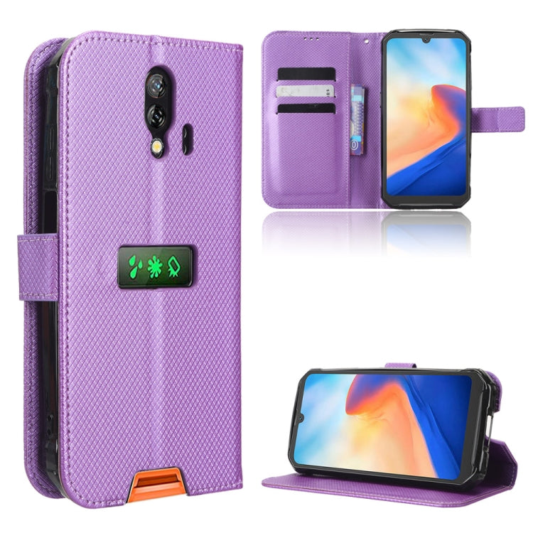 For Blackview BV7200 Diamond Texture Leather Phone Case(Purple) - More Brand by PMC Jewellery | Online Shopping South Africa | PMC Jewellery | Buy Now Pay Later Mobicred