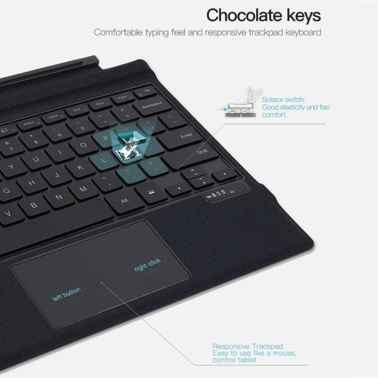 For Microsoft Surface Go1 / 2 / 3 Magnetic Bluetooth Keyboard with backlight - Others Keyboard by PMC TechLife | Online Shopping South Africa | PMC TechLife