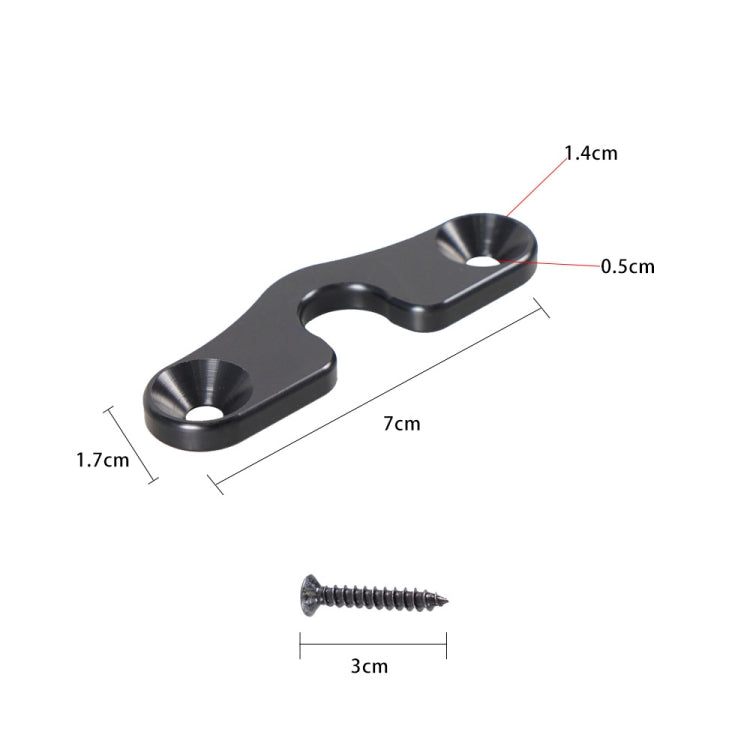 For Jeep Wrangler JK / JL / JT 2018 Car Sun Visor Clip Mount - Sunglasses & Glasses Clips by PMC Jewellery | Online Shopping South Africa | PMC Jewellery