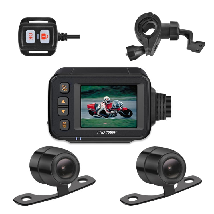 SE30 2.0 inch 1080P Waterproof HD Motorcycle DVR, Support TF Card / Cycling Video / Parking Monitoring - Electrical Instruments by PMC Jewellery | Online Shopping South Africa | PMC Jewellery | Buy Now Pay Later Mobicred