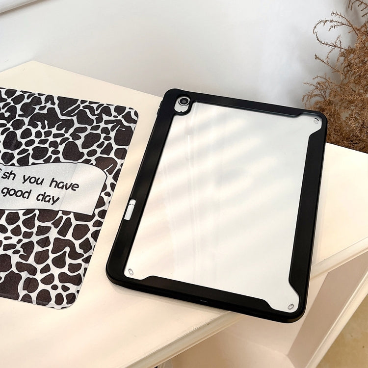 Magnetic Detachable Painted Tablet Leather Case For iPad Air 11 2024 / iPad Pro 11 2022 / 2021 / 2020 / 2018(Black and White Spots) - iPad Pro 11 (2020) Cases by PMC Jewellery | Online Shopping South Africa | PMC Jewellery | Buy Now Pay Later Mobicred