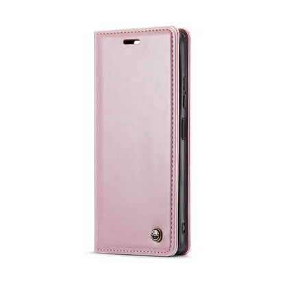 For Xiaomi Redmi Note 12 5G / Poco X5 CaseMe 003 Crazy Horse Texture Leather Phone Case(Rose Gold) - Xiaomi Cases by CaseMe | Online Shopping South Africa | PMC Jewellery | Buy Now Pay Later Mobicred