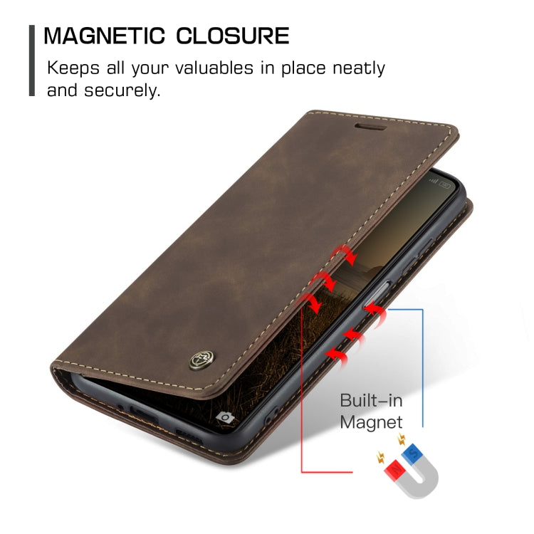 For Xiaomi Redmi Note 12 5G / Poco X5 CaseMe 013 Multifunctional Horizontal Flip Leather Phone Case(Coffee) - Xiaomi Cases by CaseMe | Online Shopping South Africa | PMC Jewellery | Buy Now Pay Later Mobicred