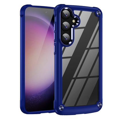 For Samsung Galaxy S24+ 5G TPU + PC Lens Protection Phone Case(Blue) - Galaxy S24+ 5G Cases by PMC Jewellery | Online Shopping South Africa | PMC Jewellery