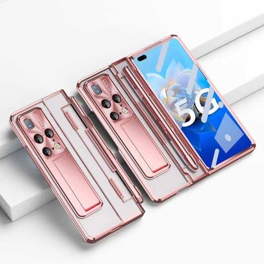 For Huawei Mate X2 Phantom Series Integrated Folding Phone Case with Stylus(Rose Gold) - Huawei Cases by PMC Jewellery | Online Shopping South Africa | PMC Jewellery | Buy Now Pay Later Mobicred