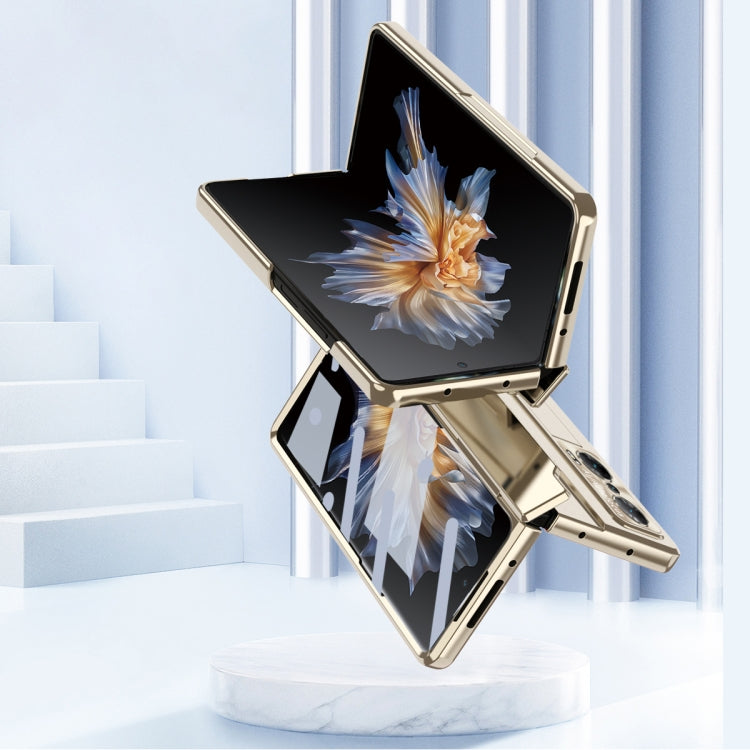 For Honor Magic Vs Integrated Folding Phone Case with Hinge(Champagne Gold) - Honor Cases by PMC TechLife | Online Shopping South Africa | PMC TechLife | Buy Now Pay Later Mobicred