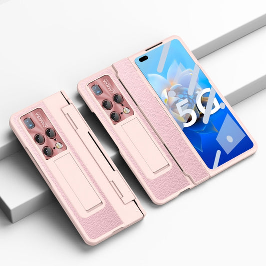 For Huawei Mate X2 Integrated Full Coverage Phone Case with Hinge(Pink) - Huawei Cases by PMC Jewellery | Online Shopping South Africa | PMC Jewellery | Buy Now Pay Later Mobicred