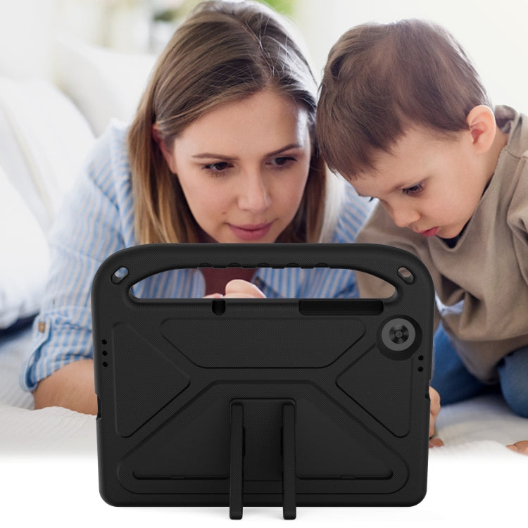 For Lenovo Tab M10 HD 2nd Gen Handle EVA Shockproof Tablet Case with Holder(Black) - Lenovo by PMC TechLife | Online Shopping South Africa | PMC TechLife | Buy Now Pay Later Mobicred