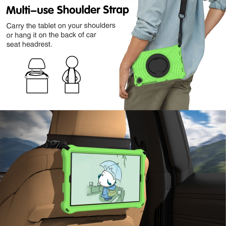 For Lenovo Tab M10 Plus TB-X606 Spider King Silicone Protective Tablet Case(Green) - Lenovo by PMC TechLife | Online Shopping South Africa | PMC TechLife | Buy Now Pay Later Mobicred