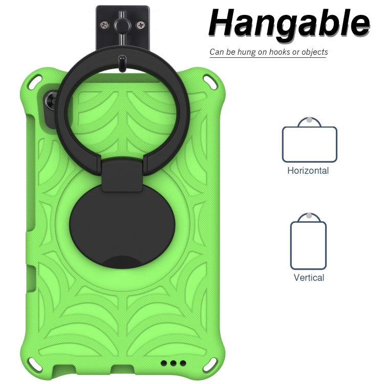 For Huawei MediaPad M5 Lite 8 Spider King Silicone Protective Tablet Case(Green) - Huawei by PMC TechLife | Online Shopping South Africa | PMC TechLife | Buy Now Pay Later Mobicred