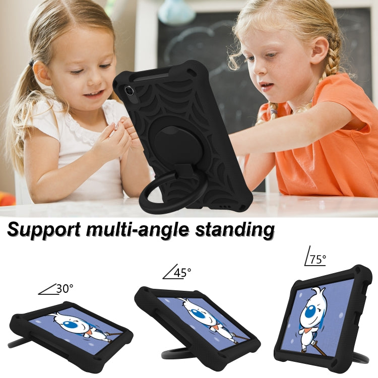 For Huawei MatePad T8 Spider King Silicone Protective Tablet Case(Black) - Huawei by PMC TechLife | Online Shopping South Africa | PMC TechLife | Buy Now Pay Later Mobicred