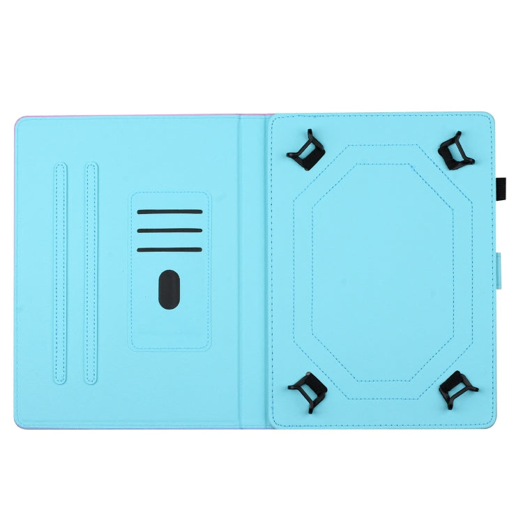 For 10 inch Coloured Drawing Stitching Leather Tablet Case(Elephant) - 10 - 11 inch by PMC TechLife | Online Shopping South Africa | PMC TechLife | Buy Now Pay Later Mobicred