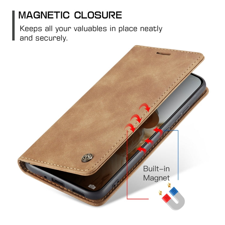 For Xiaomi 13 CaseMe 013 Multifunctional Horizontal Flip Leather Phone Case(Brown) - Xiaomi Cases by CaseMe | Online Shopping South Africa | PMC Jewellery | Buy Now Pay Later Mobicred