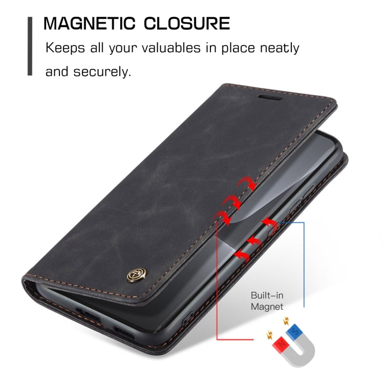 For Xiaomi 13 Lite CaseMe 013 Multifunctional Horizontal Flip Leather Phone Case(Black) - Xiaomi Cases by CaseMe | Online Shopping South Africa | PMC Jewellery | Buy Now Pay Later Mobicred