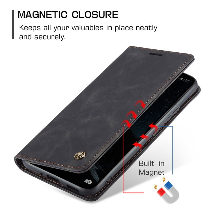 For Xiaomi Redmi 11A / 12C CaseMe 013 Multifunctional Horizontal Flip Leather Phone Case(Black) - Xiaomi Cases by CaseMe | Online Shopping South Africa | PMC Jewellery | Buy Now Pay Later Mobicred