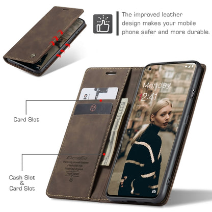 For OnePlus 11 CaseMe 013 Multifunctional Horizontal Flip Leather Phone Case(Coffee) - OnePlus Cases by CaseMe | Online Shopping South Africa | PMC Jewellery | Buy Now Pay Later Mobicred