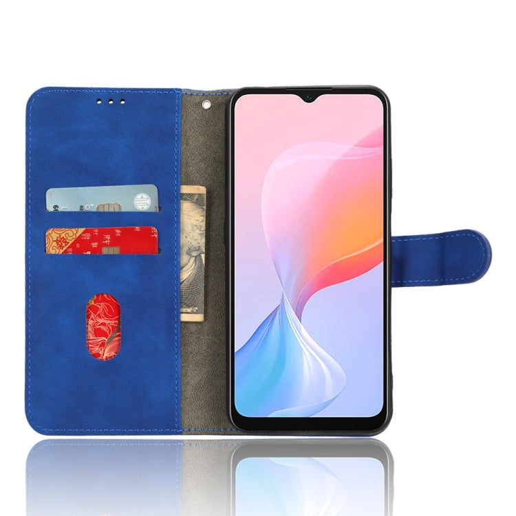 For Blackview A85 Skin Feel Magnetic Flip Leather Phone Case(Blue) - free shipping - PMC TechLife - Order now!