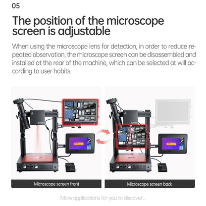 Mega-idea Intelligent Infrared Laser Desoldering Machine, Model:Without Microscope Set(US Plug) - Separation Equipment by QIANLI | Online Shopping South Africa | PMC Jewellery | Buy Now Pay Later Mobicred