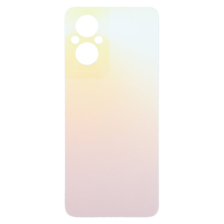 For OPPO Reno8 Lite Original Battery Back Cover(Gold) - Back Cover by PMC TechLife | Online Shopping South Africa | PMC TechLife