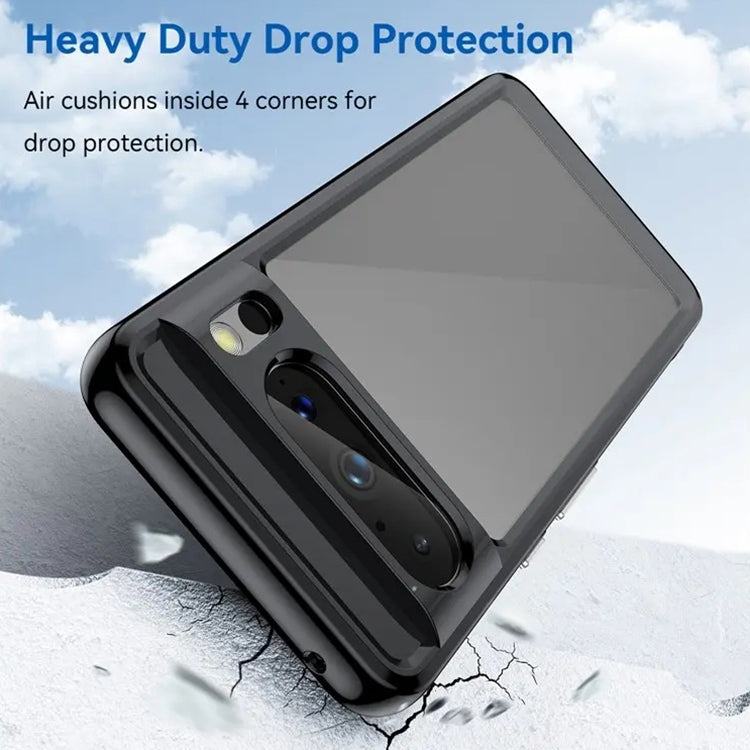 For Google Pixel 8 Pro Colorful Series Acrylic + TPU Phone Case(Black) - free shipping - PMC TechLife - Order now!