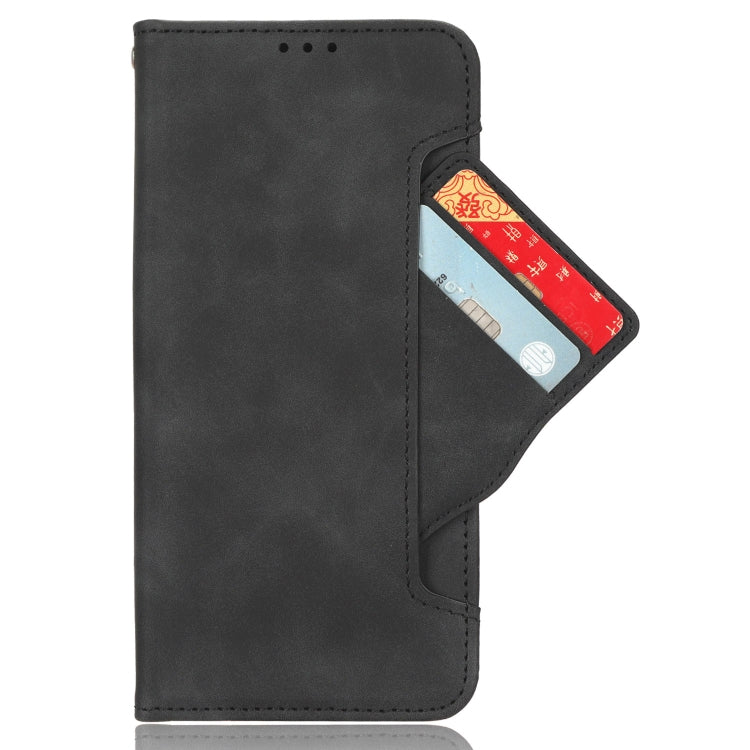For Blackview A85 Skin Feel Calf Texture Card Slots Leather Phone Case(Black) - More Brand by PMC TechLife | Online Shopping South Africa | PMC TechLife | Buy Now Pay Later Mobicred