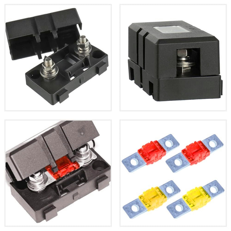6 in 1 ANS Car Fuse Holder Fuse Box, Current:60A & 80A & 100A - Fuse by PMC TechLife | Online Shopping South Africa | PMC TechLife | Buy Now Pay Later Mobicred