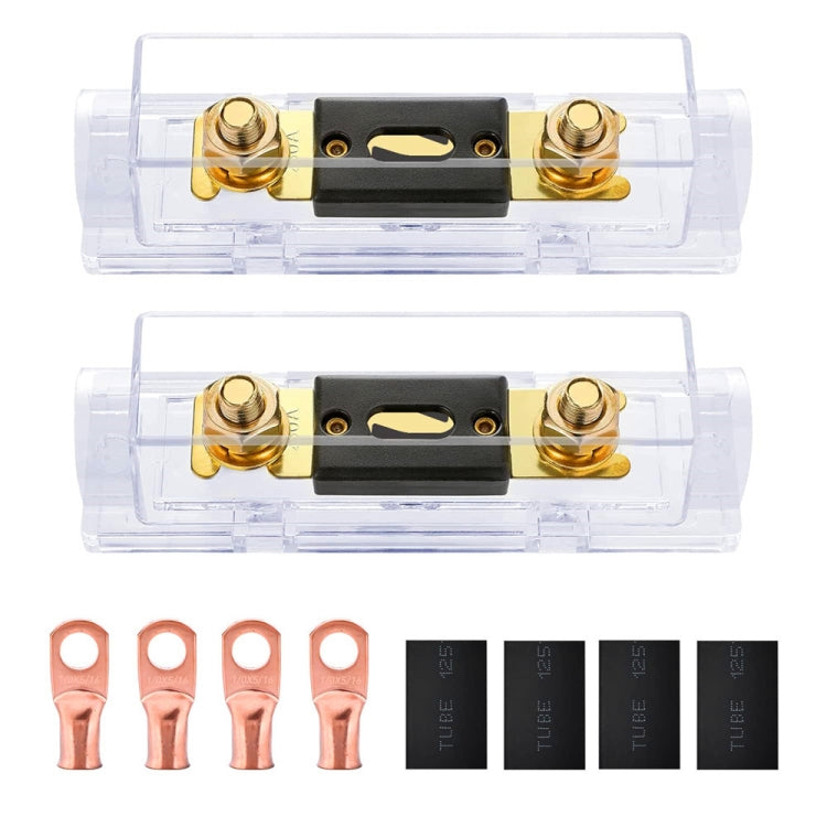 2 in 1 ANL Car Fuse Holder Electrical Protection Insulating Cover, Current:80A - Fuse by PMC TechLife | Online Shopping South Africa | PMC TechLife | Buy Now Pay Later Mobicred