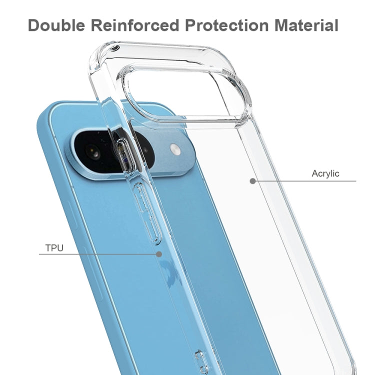 For Google Pixel 9 Scratchproof Acrylic TPU Phone Case(Transparent) - Google Cases by PMC TechLife | Online Shopping South Africa | PMC TechLife | Buy Now Pay Later Mobicred
