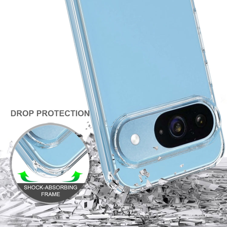 For Google Pixel 9 Scratchproof Acrylic TPU Phone Case(Transparent) - Google Cases by PMC TechLife | Online Shopping South Africa | PMC TechLife | Buy Now Pay Later Mobicred